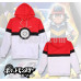New! Pokemon Pokeball Hoodie Jacket
